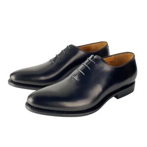Armin Oehler Athens Wholecut Oxford Made in Portugal Lace Up Black Sz 10